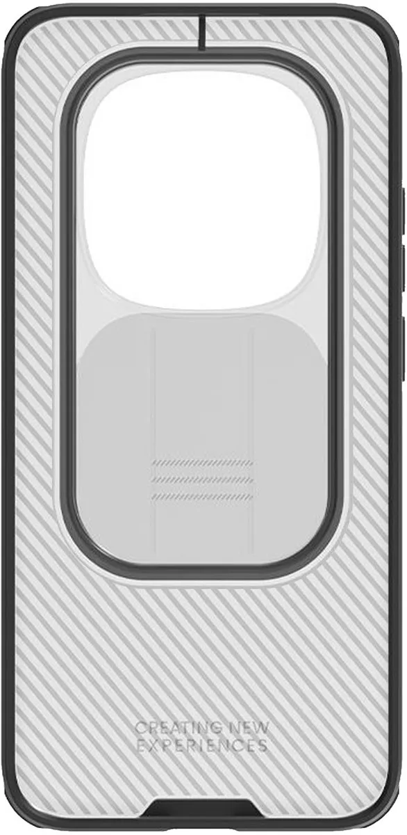 Nillkin CamShield Hoesje Xiaomi Redmi Note 13 Pro - Camera Slider - Transparant Zwart