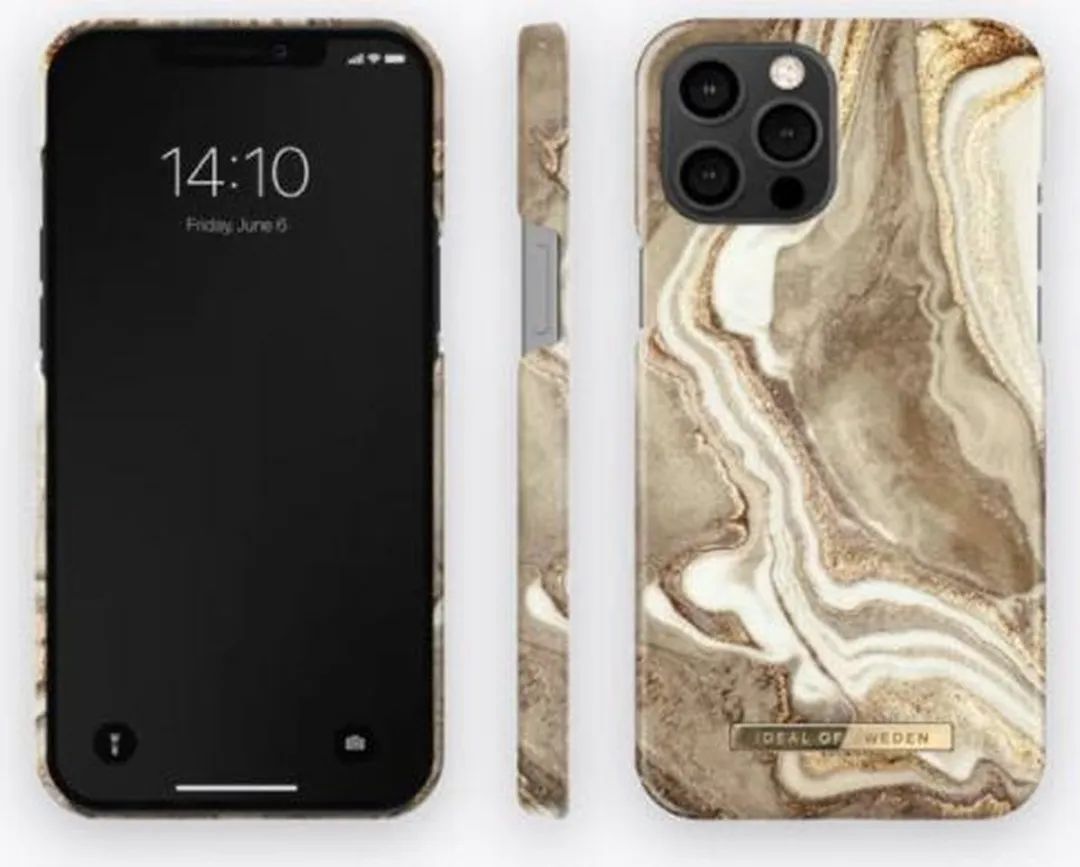 iDeal of Sweden iPhone 12 Pro Max Hoesje IDFCGM19-I2067-164 - Goud/Zand - afbeelding 6 van 6