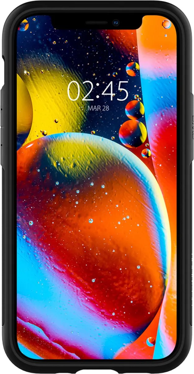 Spigen Slim Armor Air iPhone 12 Mini Hoesje - 43598 - Zwart