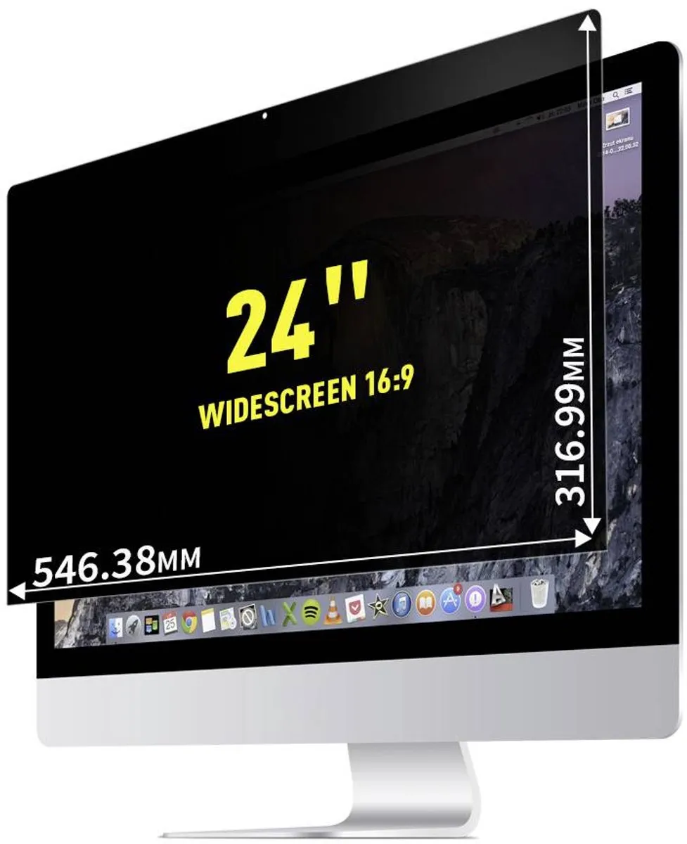 Renkforce RF-6026104 Privacyfolie iMac 24 4,5K - 61cm