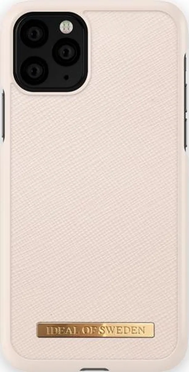 iDeal of Sweden Fashion Case Saffiano iPhone 11 Pro/XS/X - Beige