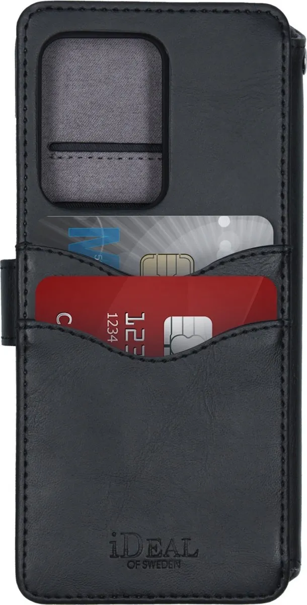 iDeal of Sweden STHLM Wallet Black Hoesje Samsung Galaxy S20 Ultra - 2 Pasjes - afbeelding 2 van 6