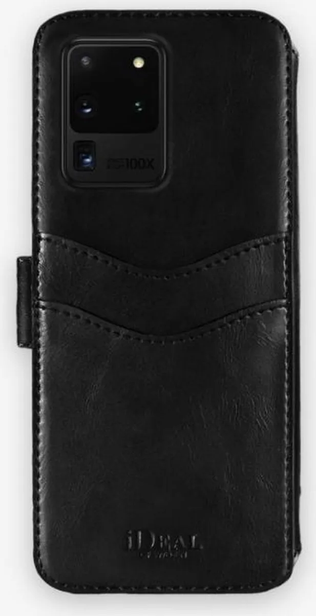 iDeal of Sweden STHLM Wallet Black Hoesje Samsung Galaxy S20 Ultra - 2 Pasjes - afbeelding 3 van 6