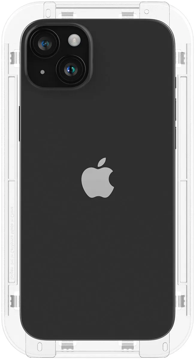 Spigen Glas.tR EZ Fit AGL06905 Screenprotector - iPhone 15/16 - Transparant - afbeelding 6 van 6
