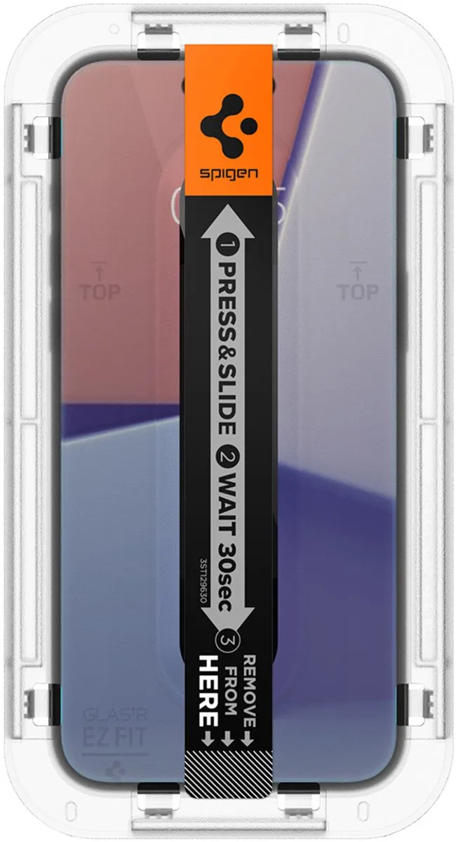 Spigen Glas.tR EZ Fit AGL06905 Screenprotector - iPhone 15/16 - Transparant