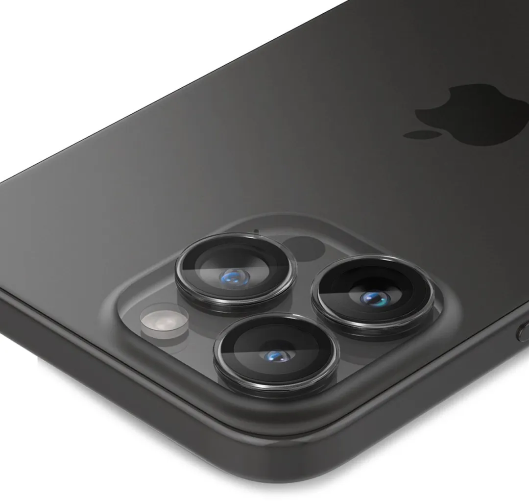 Spigen Optik iPhone 15 Pro Camera Protector - 2 Stuks - Transparant