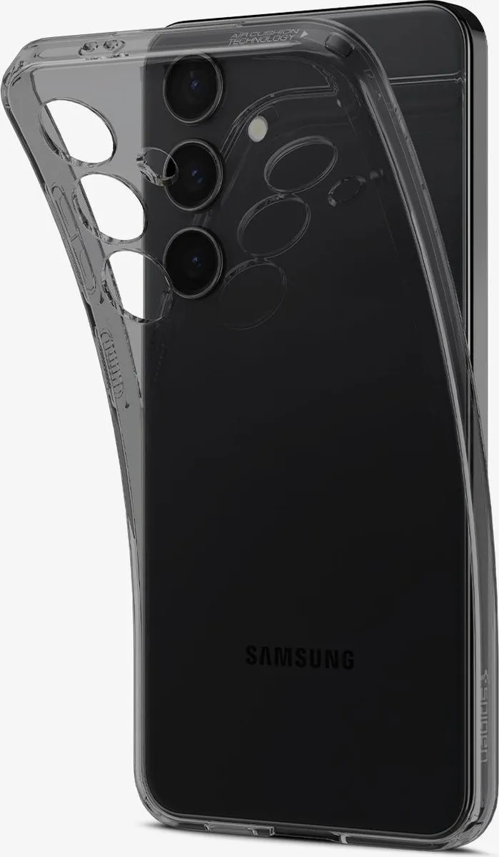 Spigen Liquid Crystal Hoesje S24 Plus - Zwart - 8809971222044