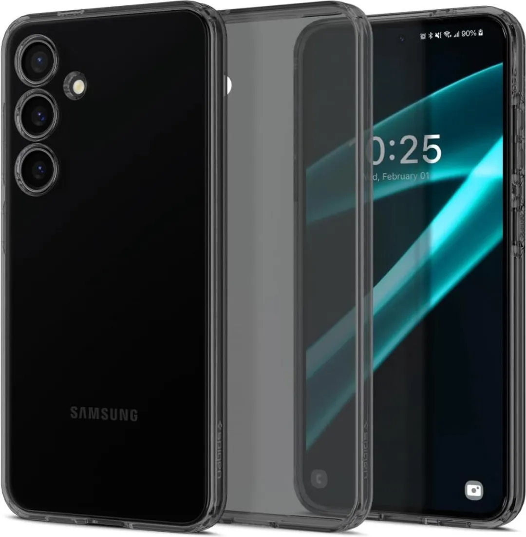 Spigen Liquid Crystal Hoesje S24 Plus - Zwart - 8809971222044