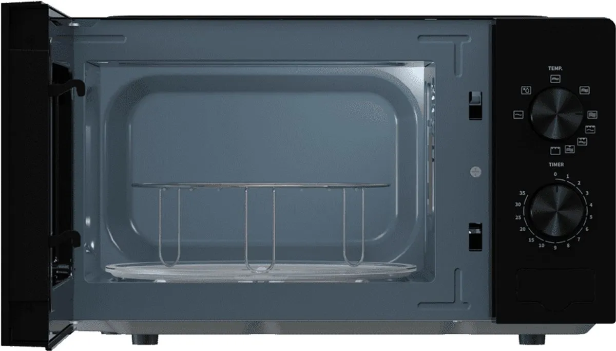 Hisense H20MOBP1G Magnetron 20L 1000W - Zwart - afbeelding 3 van 6