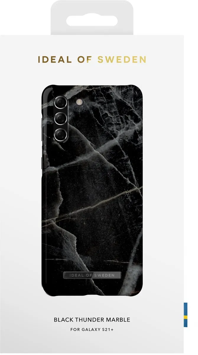 iDeal of Sweden Fashion Case S21+ Black Thunder Marble - IDFCAW21-S21P-358 - afbeelding 6 van 6
