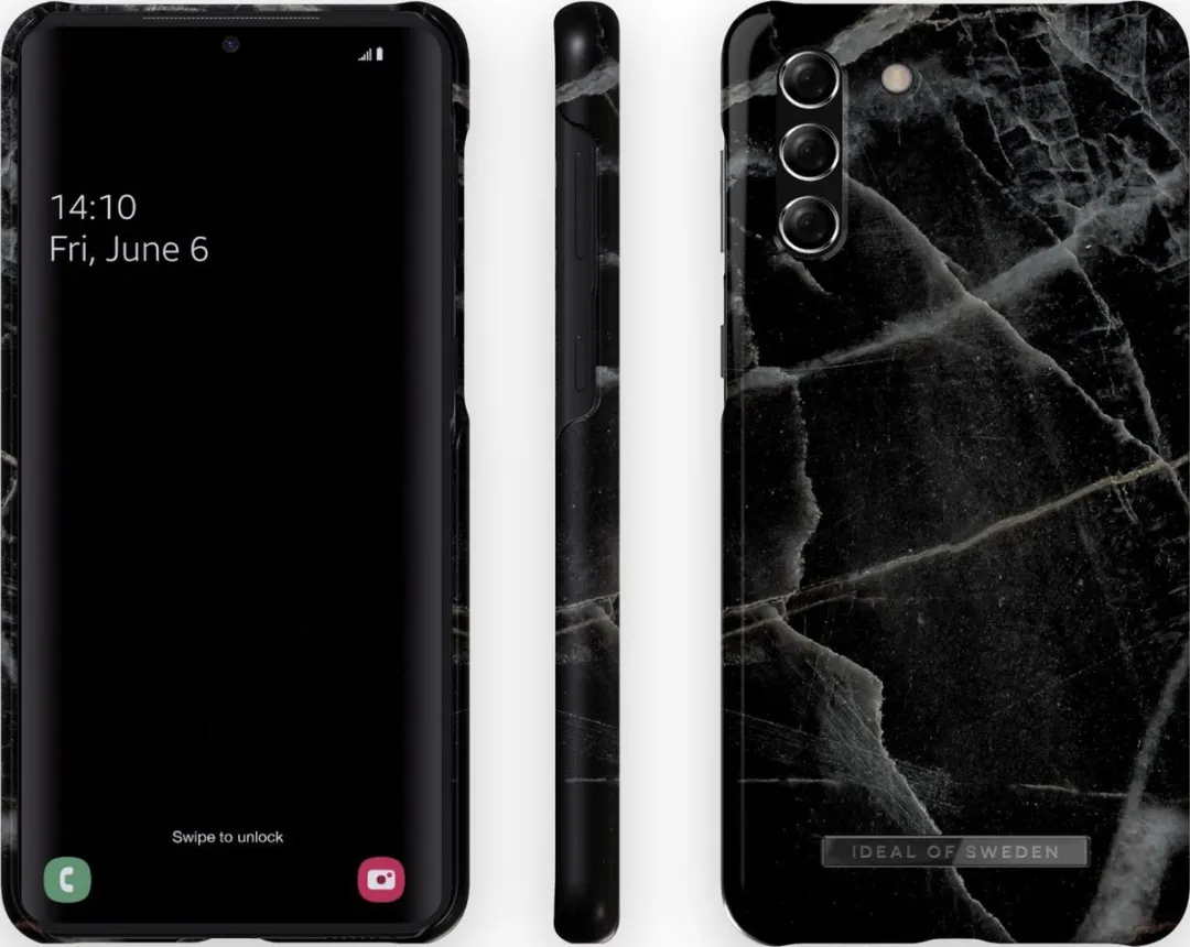 iDeal of Sweden Fashion Case S21+ Black Thunder Marble - IDFCAW21-S21P-358 - afbeelding 2 van 6