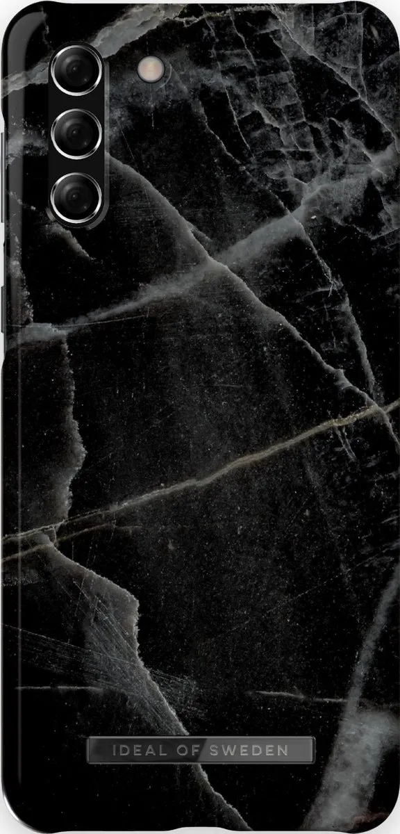 iDeal of Sweden Fashion Case S21+ Black Thunder Marble