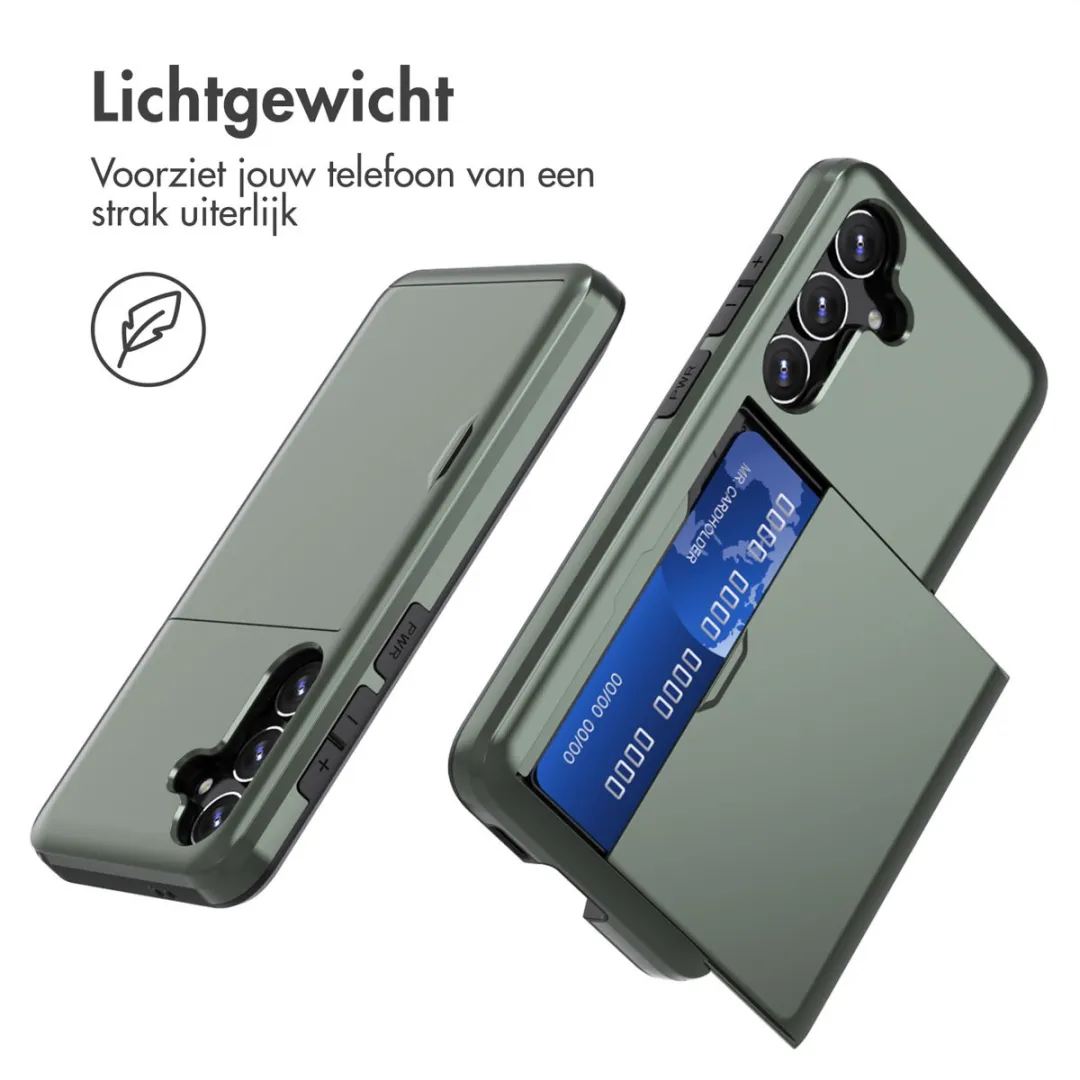 Imoshion Hoesje Samsung Galaxy S24 - Donkergroen - 2 Pasjes