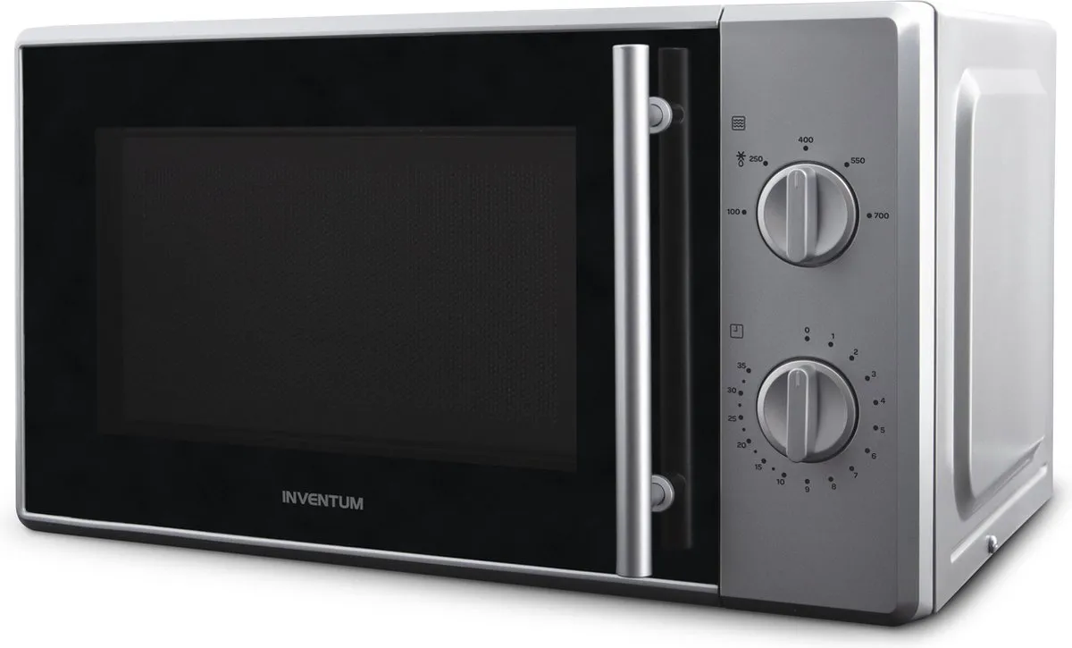 Inventum MN205SZ Vrijstaande Magnetron 20L 700W - Zilver