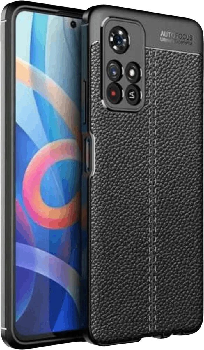 Just in Case POCO M4 Pro Soft Hoesje - Zwart