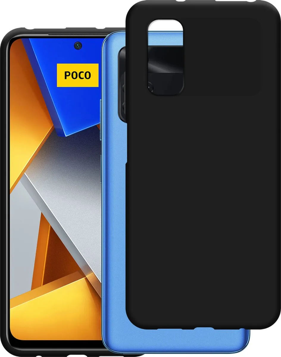 Just in Case POCO M4 Pro Soft Hoesje - Zwart
