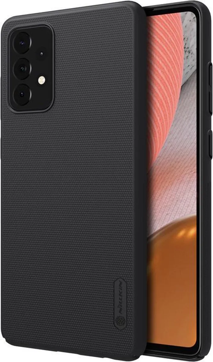 Nillkin Super Frosted Shield Hoesje A726-40 - Zwart - afbeelding 4 van 6