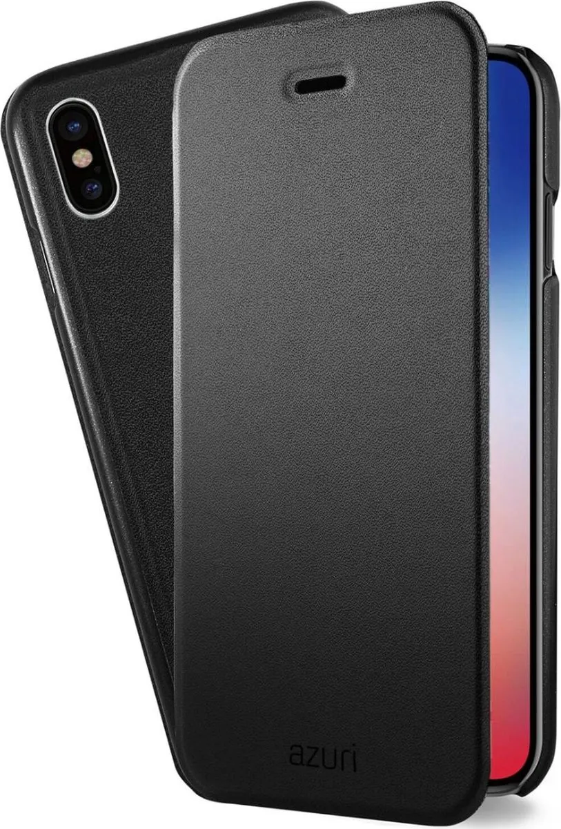 Azuri iPhone X/XS Hoesje 5412882710987 - Zwart