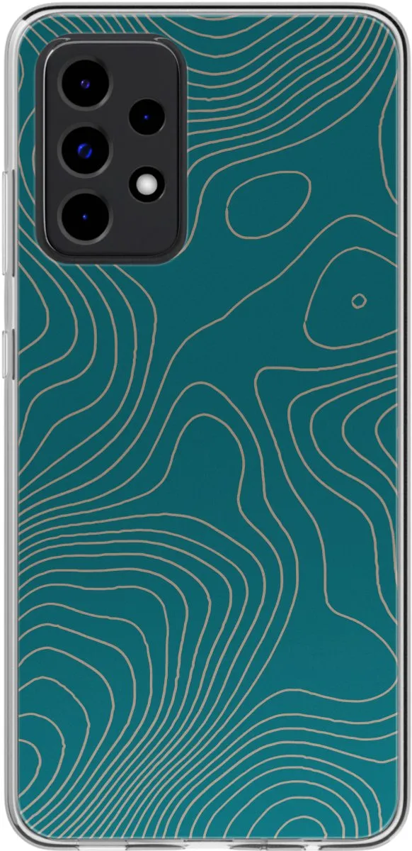 Imoshion Hoesje Samsung Galaxy A52 Topo Turquoise