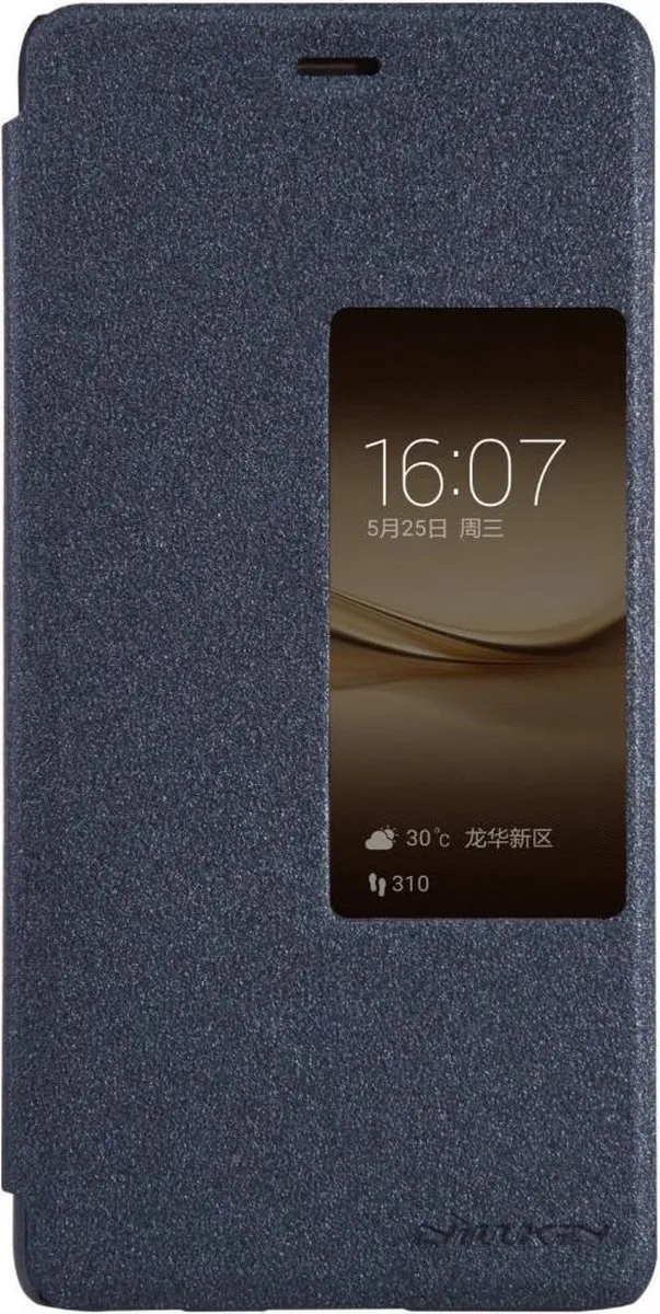 Nillkin Sparkle Series Leather Case Huawei P9 Plus - Zwart - afbeelding 2 van 6
