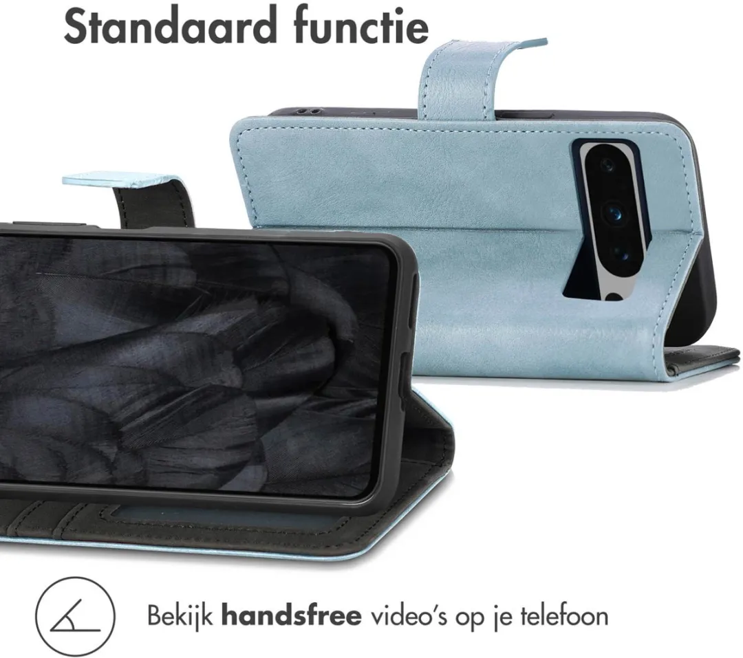 Imoshion Hoesje Google Pixel 8 Pro - 3 Pasjes Lichtblauw