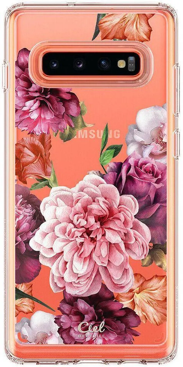 Spigen Ciel Samsung Galaxy S10+ Hoesje - Roze Transparant - G975F25215001