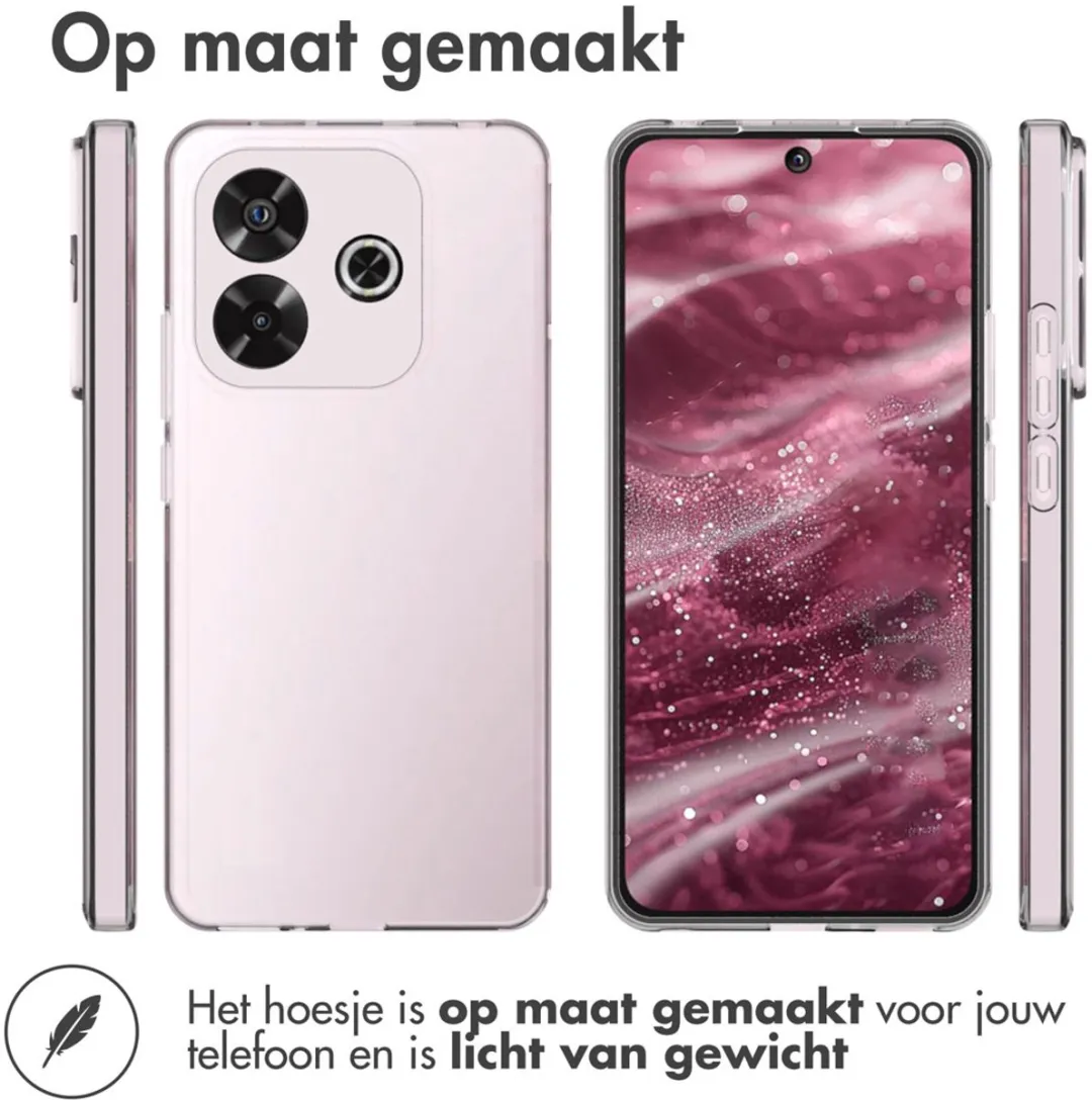 Accezz Hoesje Xiaomi Redmi Note 14 4G - Transparant