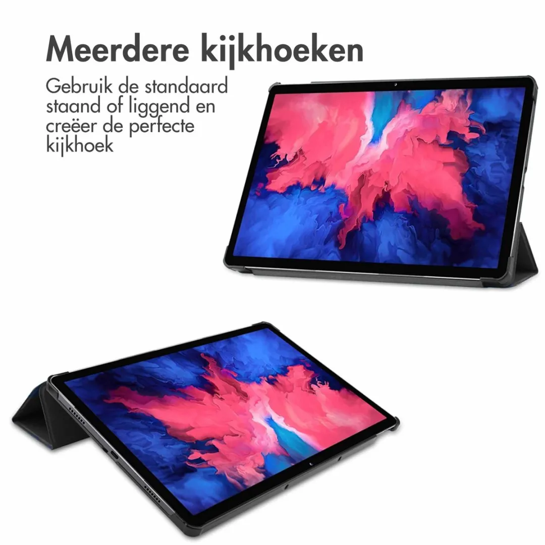 Imoshion SH00011218 Tablethoes - Trifold Bookcase - Lenovo Tab P11/P11 Plus - Zwart