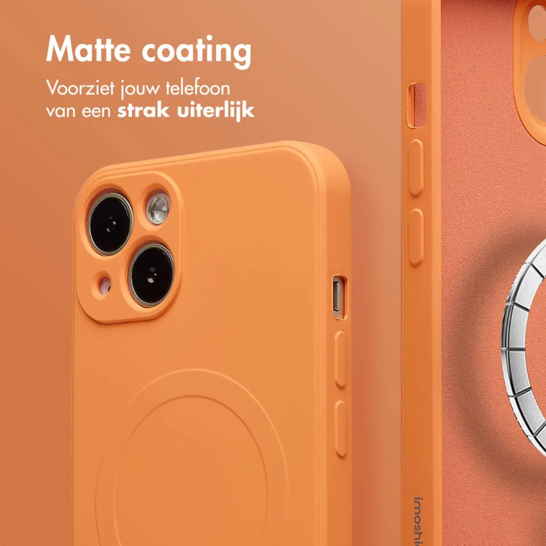 Imoshion Hoesje iPhone 15 - Oranje - MagSafe