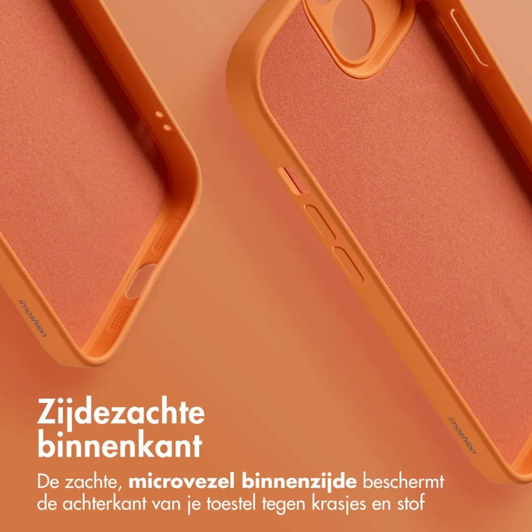 Imoshion Hoesje iPhone 15 - Oranje - MagSafe