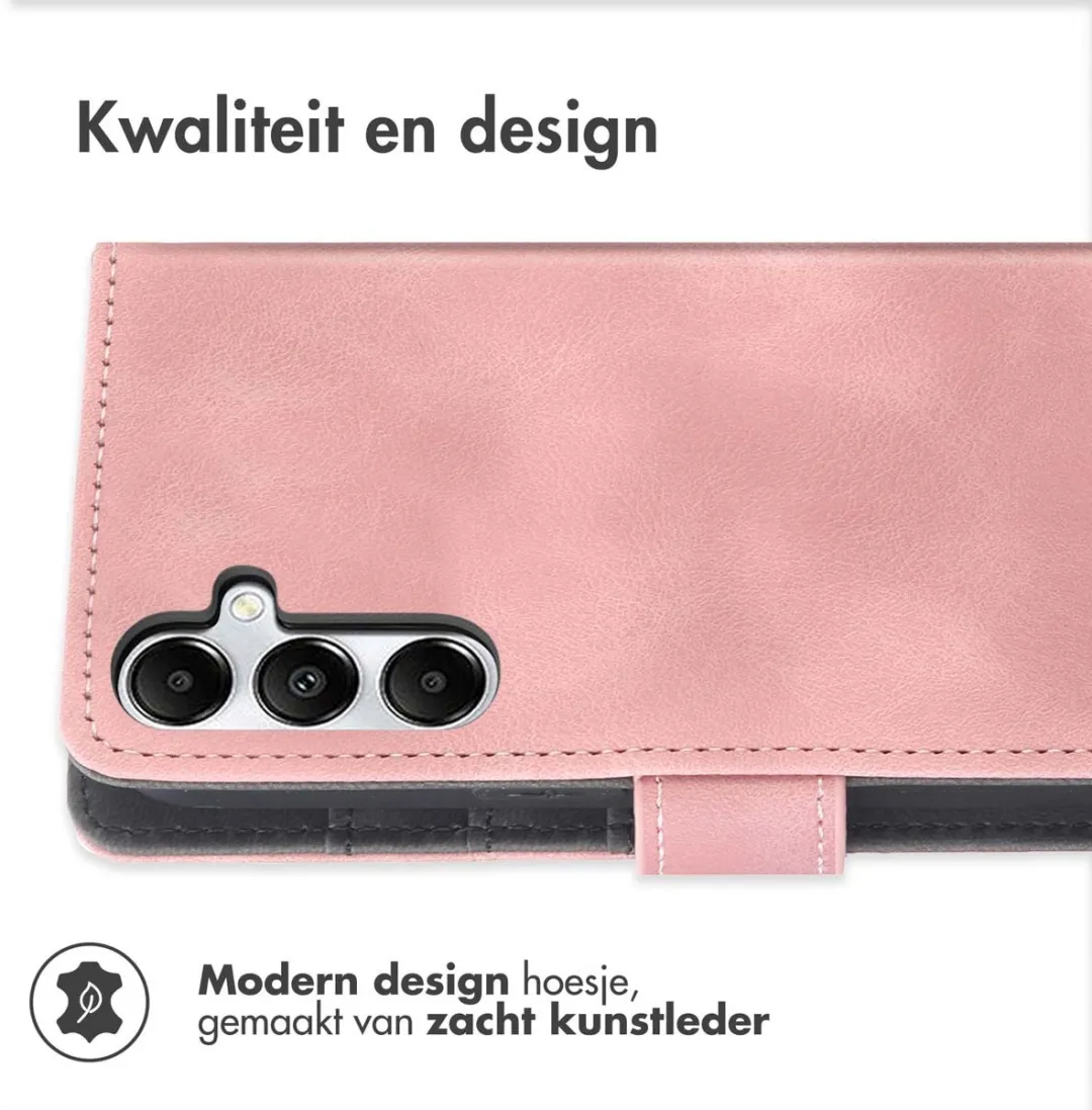 Imoshion Bookcase Hoesje Samsung Galaxy A17 - 3 Pasjes - Roze