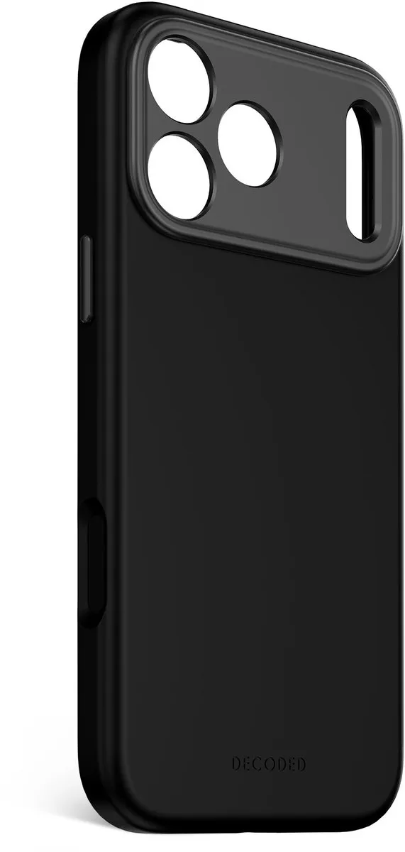 Decoded Siliconen Hoesje iPhone 17 Pro Max D25IPO17PKBCS9PK - Zwart