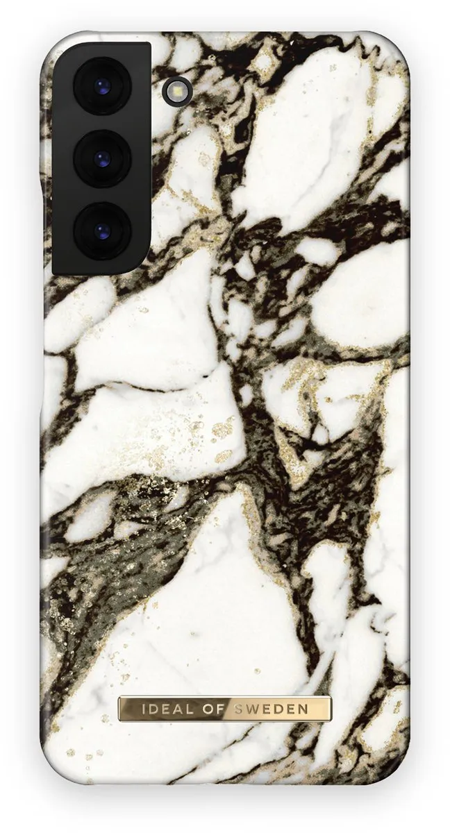 iDeal of Sweden Samsung Galaxy S22 Plus Hoesje Calacatta Golden Marble
