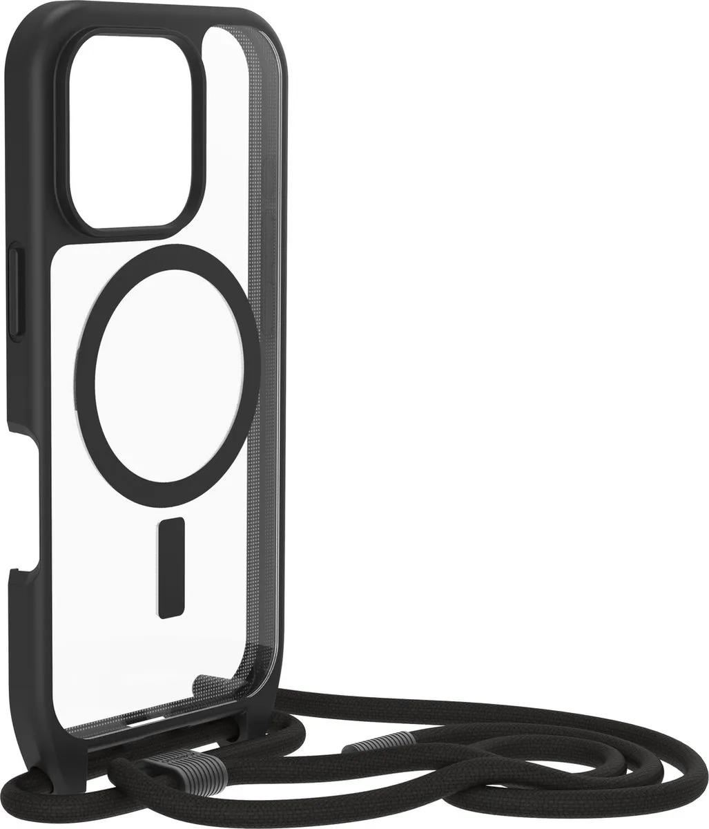 OtterBox React Necklace Hoesje 77-96830 - iPhone 16 Pro - Zwart
