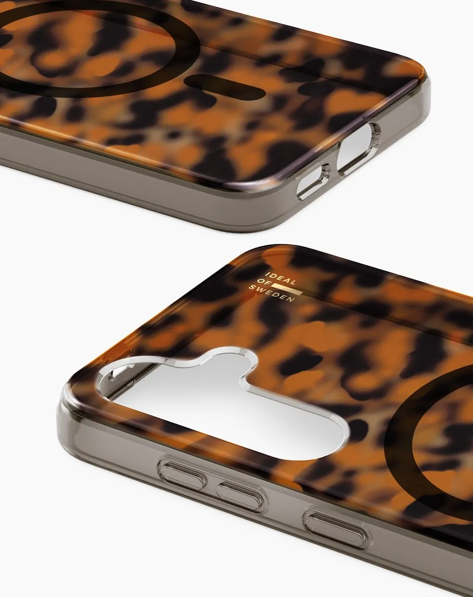 iDeal of Sweden Clear Case Mid MagSafe S24/S25 - Tortoise
