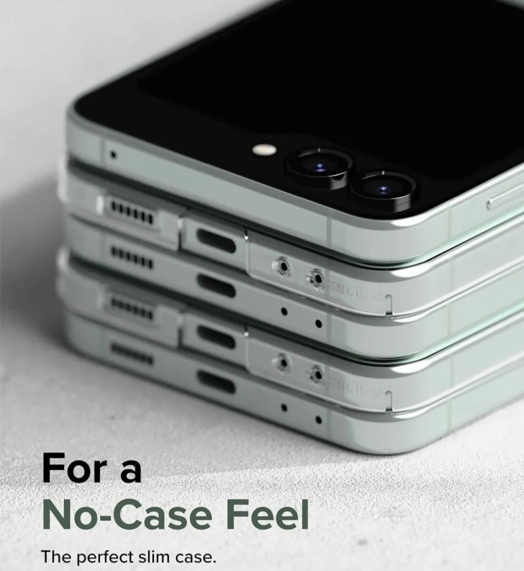 Ringke Slim Hoesje Samsung Galaxy Z Flip 5 - Transparant
