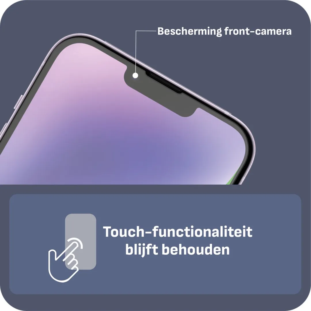 Just in Case Cazy iPhone 14 Plus Screenprotector - 2 Stuks