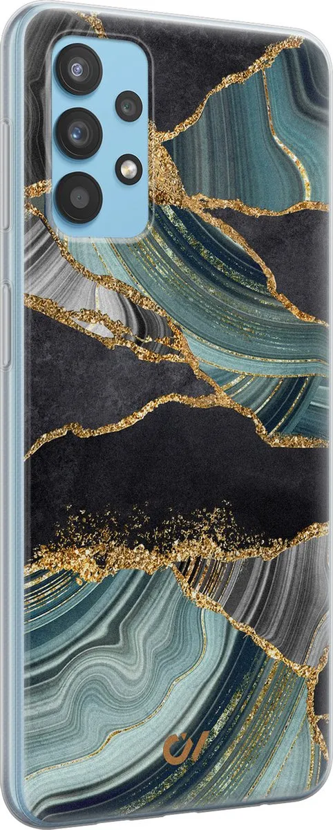 Casevibes Hoesje Samsung Galaxy A32 4G - Marble Jade Stone
