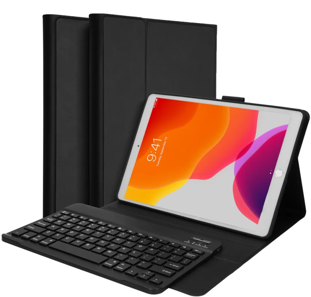 Accezz Tablet Toetsenbord Hoes Apple iPad 9/8/7 10.2"