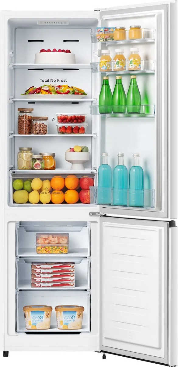 Hisense RB329N4AWE Koel-Vriescombinatie 255L - No-Frost - Wit