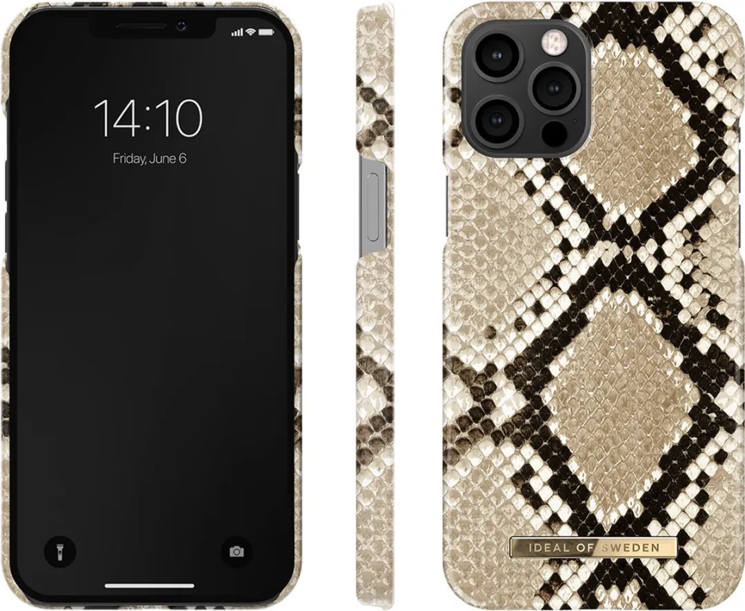 iDeal of Sweden iPhone 12 Pro Max Hoesje Sahara Snake - Hardcase - afbeelding 4 van 6