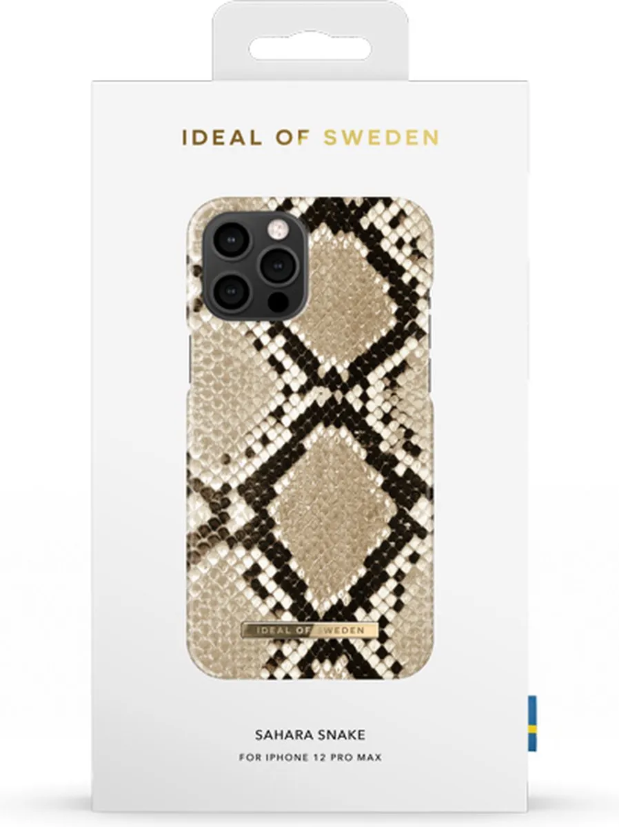 iDeal of Sweden iPhone 12 Pro Max Hoesje Sahara Snake - Hardcase - afbeelding 5 van 6