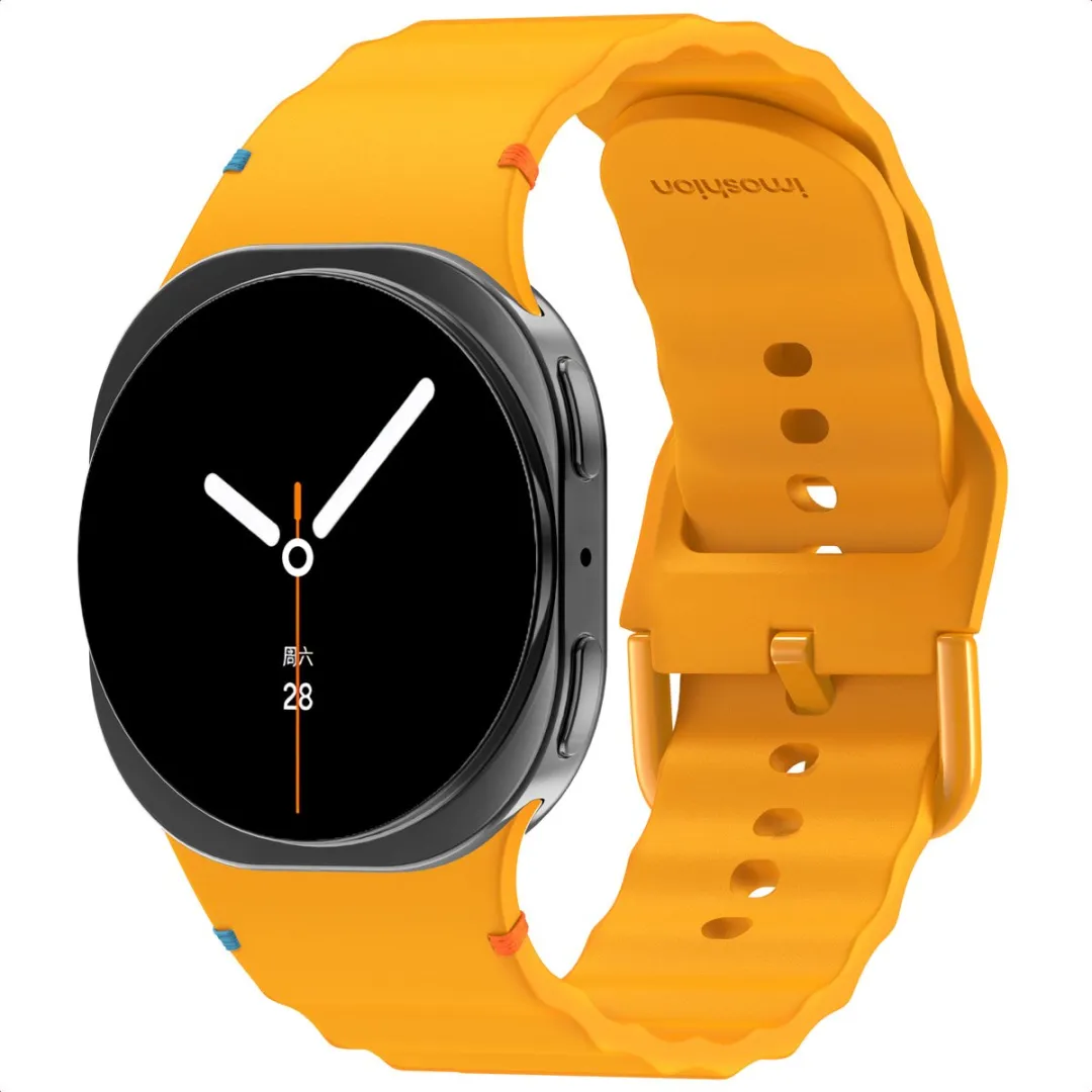 Imoshion Wave Siliconenband Geel
