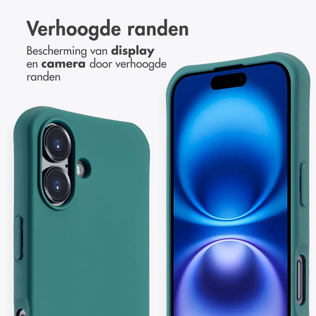 Imoshion Hoesje iPhone 16 - Donkergroen MagSafe