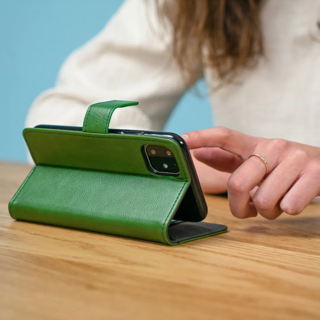Imoshion Hoesje iPhone 12/12 Pro Groen - 3 Pasjes