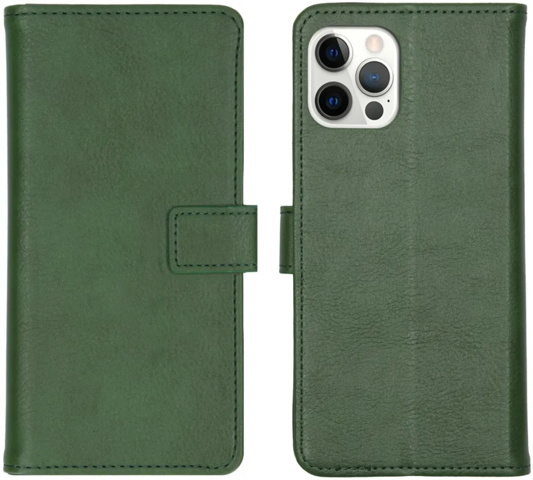 Imoshion Hoesje iPhone 12/12 Pro Groen - 3 Pasjes