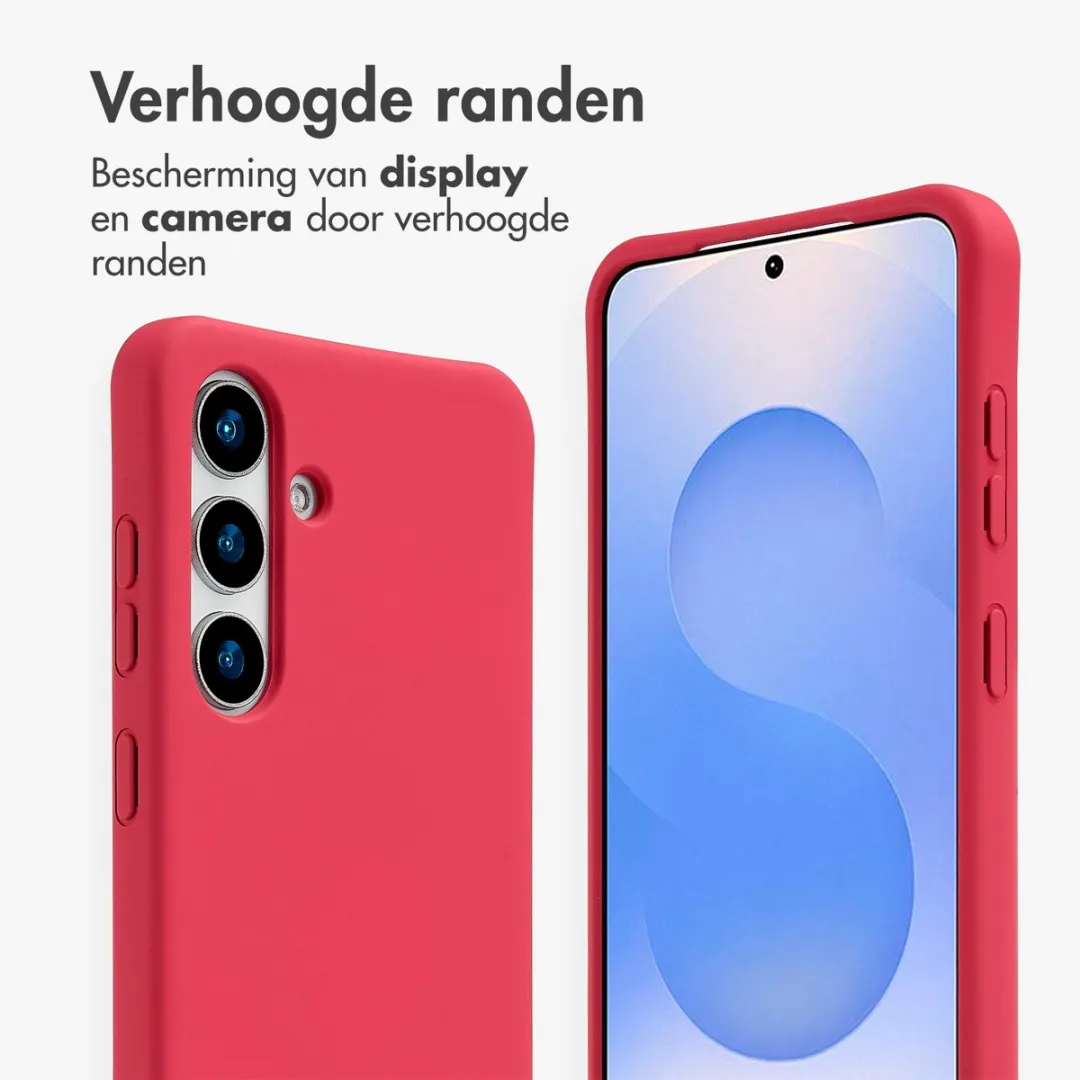 Imoshion Hoesje Samsung Galaxy S24/S25 - Rood Raspberry - Magneetkoord