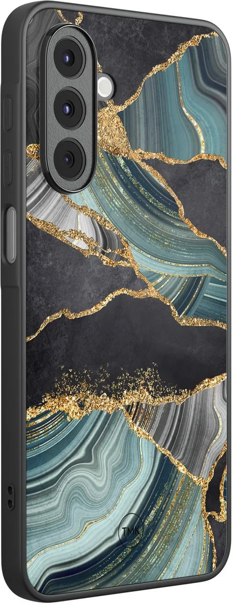 Casevibes Samsung Galaxy A17 TPU Hoesje - Marmer - Multi