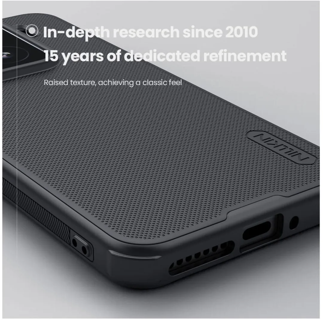 Nillkin Frosted Shield Hoesje Xiaomi 15 - MagSafe - Zwart
