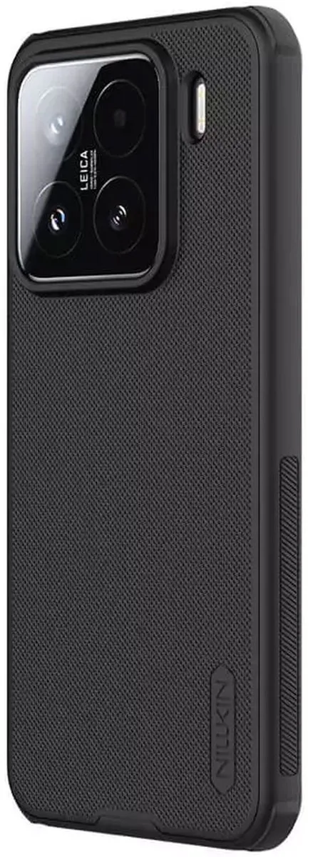 Nillkin Frosted Shield Hoesje Xiaomi 15 - MagSafe - Zwart
